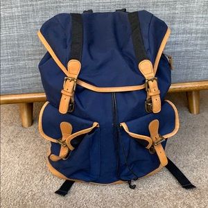 L.L. Bean Navy Backpack